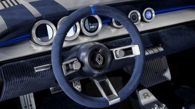 Renault 8 Gordini Concept, il volante