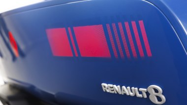 Renault 8 Gordini Concept, il logo