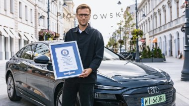 Audi A6 e-tron, record percorrenza