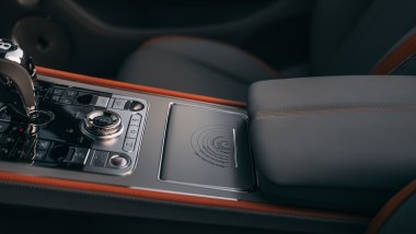 Bentley Continental Nicolaus Copernicus, il dettaglio della console centrale