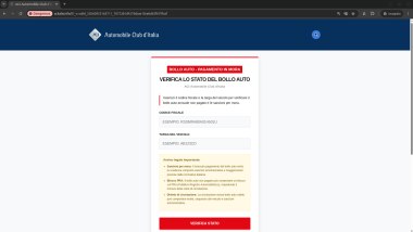 Bollo auto, attenzione alla truffa