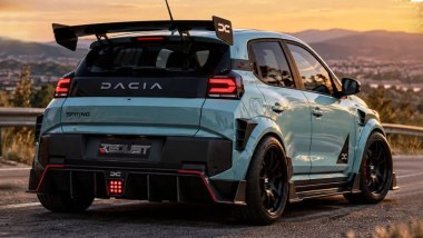 Dacia Spring: il tuning virtuale firmato Carpoint