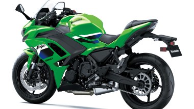 Kawasaki Ninja 650 MY2027, 3/4 posteriore
