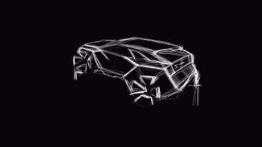 Omoda X, un disegno dello stile Mecha