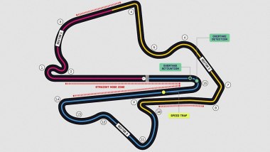 F1 GP Malesia 2026, Sepang: la mappa del circuito | Foto: F1.com