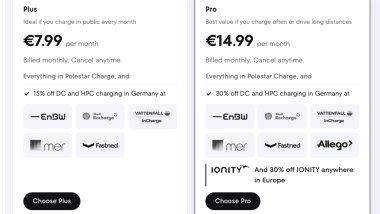 Polestar Charge, i nuovi abbonamenti