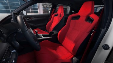 Honda Civic Type R 2027, i sedili