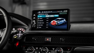 Honda Civic Type R 2027, l'infotainment con Google integrato