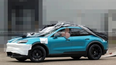 Porsche Cayenne Coupè Electric Turbo GT Spy Shot