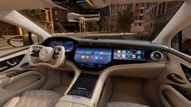 Mercedes EQS con steer-by-wire