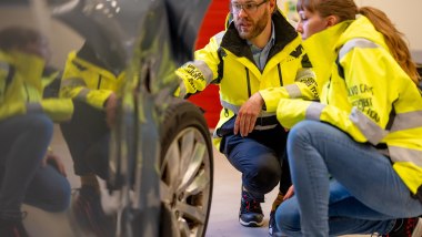 Test sicurezza sulle auto Volvo