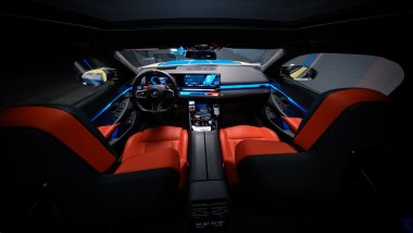 BMW M5 Polizia tedesca, gli interni