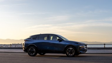 Al volante della nuova Lancia Gamma