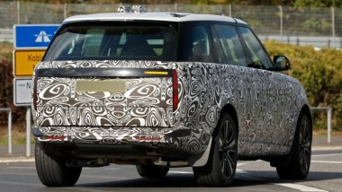 Range Rover restyling foto spia