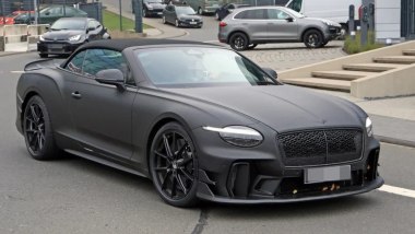 Bentley Supersports, le foto spia