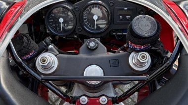 Honda RC45 ex Castrol, piastra di sterzo