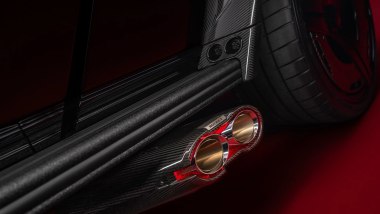 Brabus P 900 Rocket Edition, il dettaglio dello scarico