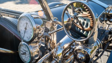 Rolls-Royce Silver Ghost, dettagli delle cromature