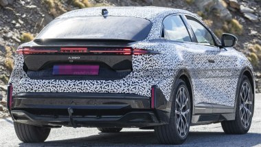 Alpine A390, il retro del prototipo
