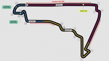 F1 GP Messico 2026, Città del Messico: la mappa del circuito | Foto: F1.com