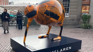 McLaren, la statua a Londra