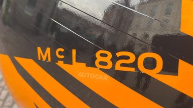 McLaren, il dettaglio del nome McL 820