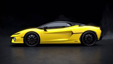 Lamborghini Temerario Tettonero, la vista laterale