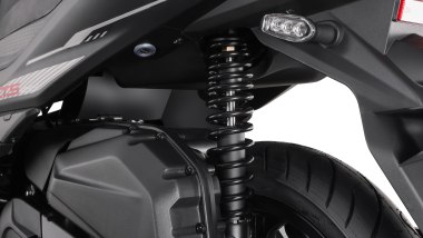 QJ Motor LTS 125S, il dettaglio della meccanica
