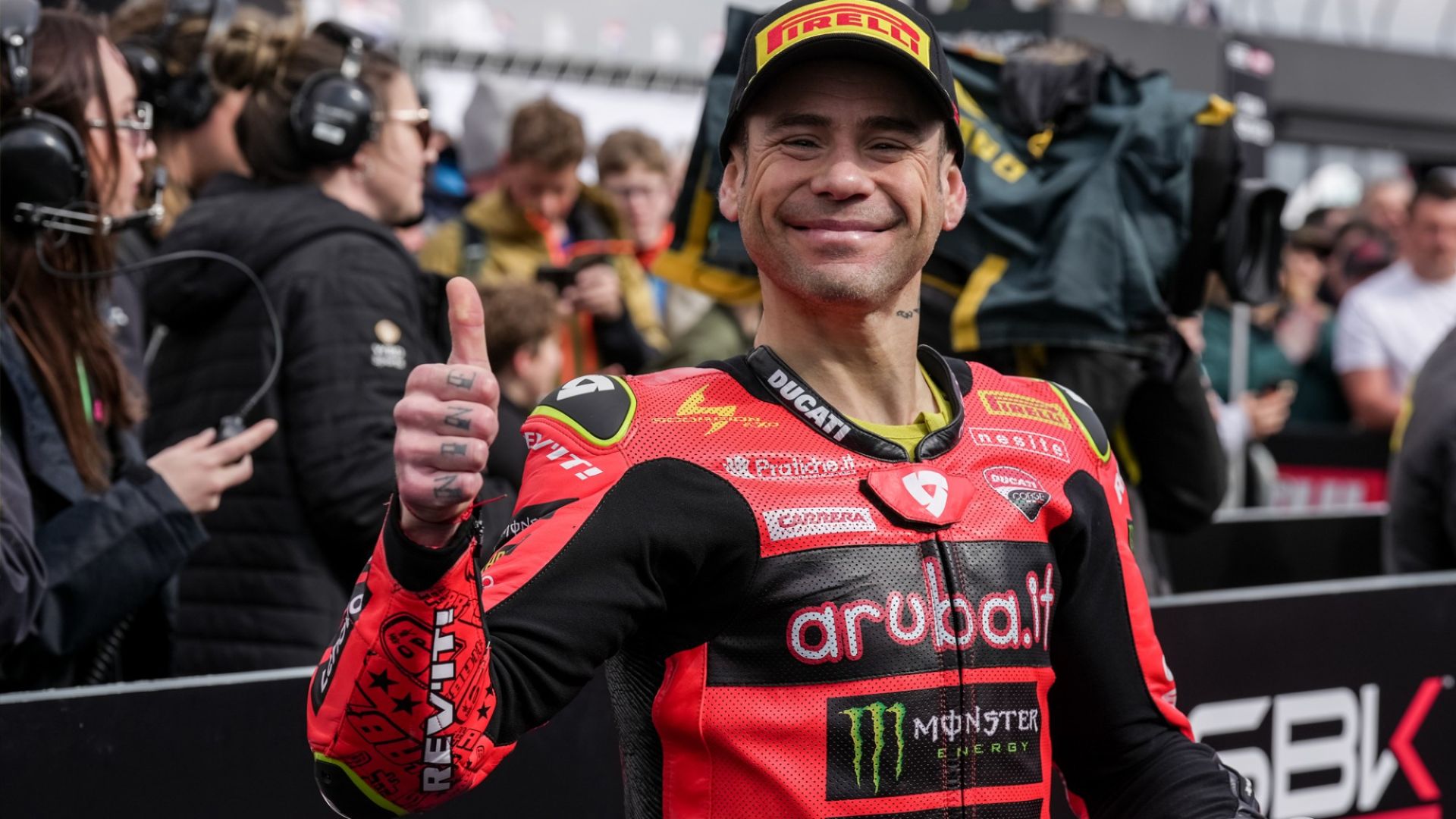 Alvaro Bautista firma con la Ducati privata del team Barni Racing