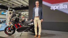 Novità Aprilia scooter SR GT 400 in video da EICMA 2025