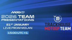 Trackhouse MotoGP Team 2026: le Aprilia RS-GP, diretta video