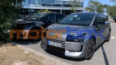 Avvistata Audi A2 quasi priva di camuffature: il video