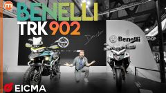 Benelli TRK 902 Xplorer e Stradale a EICMA 2025