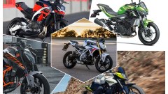 BMW F 450 R vs Duke 390, Tuono 457, Z500, CB500 Hornet