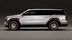 Cadillac Escalade: il kit Bordeaux di LARTE Design