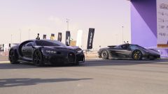 Chiron Super Sport vs Koenigsegg Jesko Absolut: la sfida in video