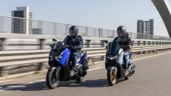 Yamaha MAX: Prova e Confronto XMAX 300 e NMAX 155