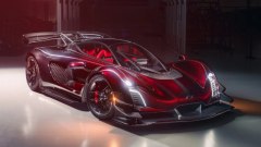 Czinger 21C: hypercar da 1.250 CV con carbonio rosso