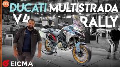 Ducati Multistrada V4 Rally 2026: tutte le novità in video da EICMA