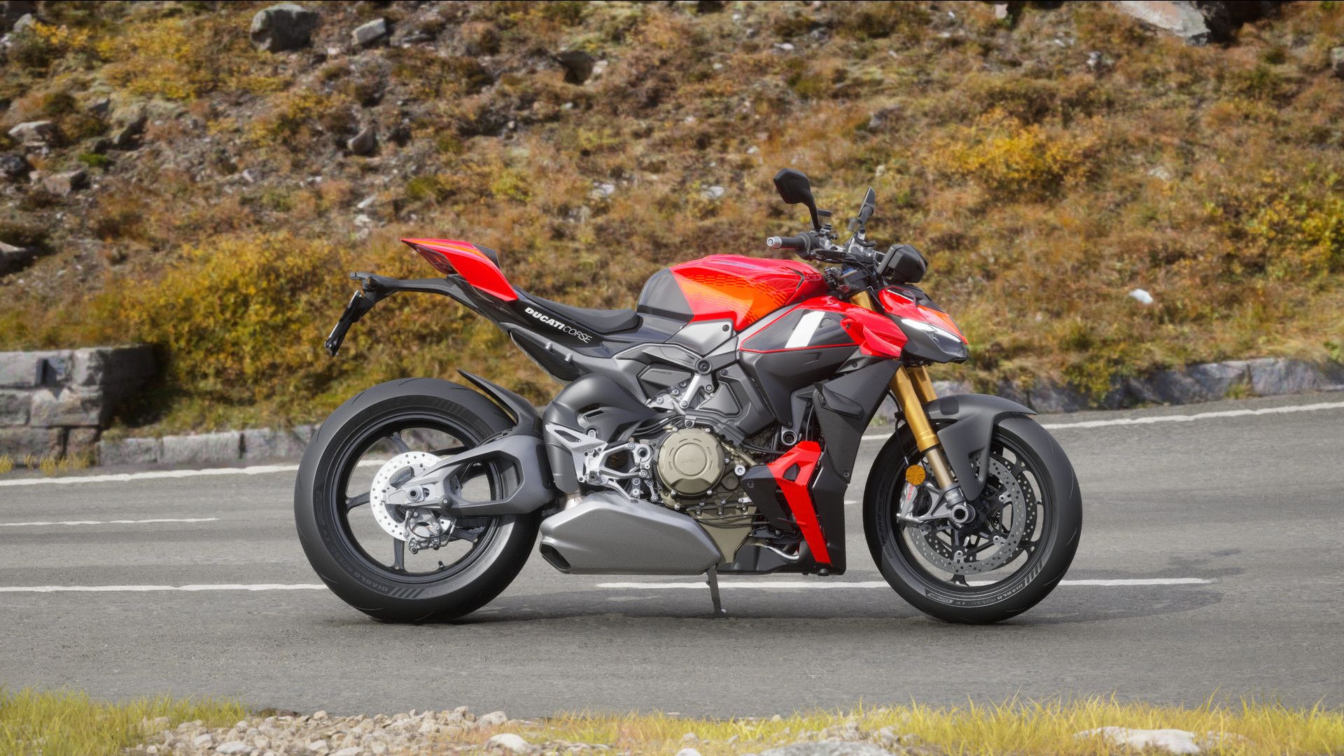 Ducati Streetfighter V4 Hochstgeschwindigkeit