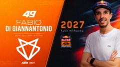 MotoGP 2027, KTM ufficializza Alex Marquez e Di Giannantonio