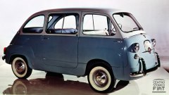 Fiat 600 Multipla ha una mostra tutta per sé: si chiama Monovolume