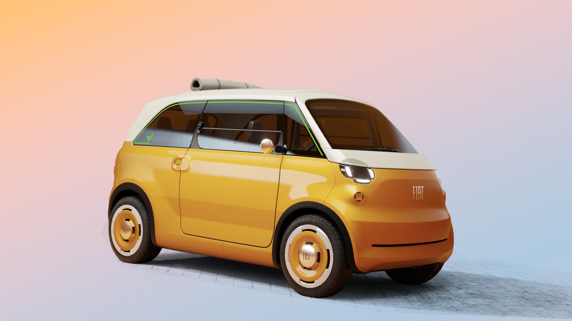 FIAT presenta nuovi modelli elettrici e ibridi per il 2030, tra Grizzly, Multiplina e Panda