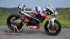 GRR, Royal Enfield Guerrilla 450 da corsa: modifiche, peso, foto