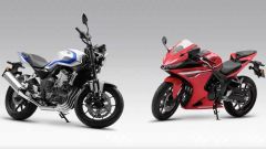 Svelate ufficialmente le nuove Honda CB500 Super Four e CBR500R Four. E che prezzo!