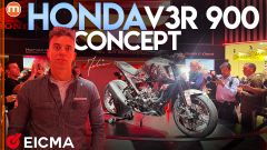 Honda V3R 900 E-Compressor Prototype in video da EICMA 2025
