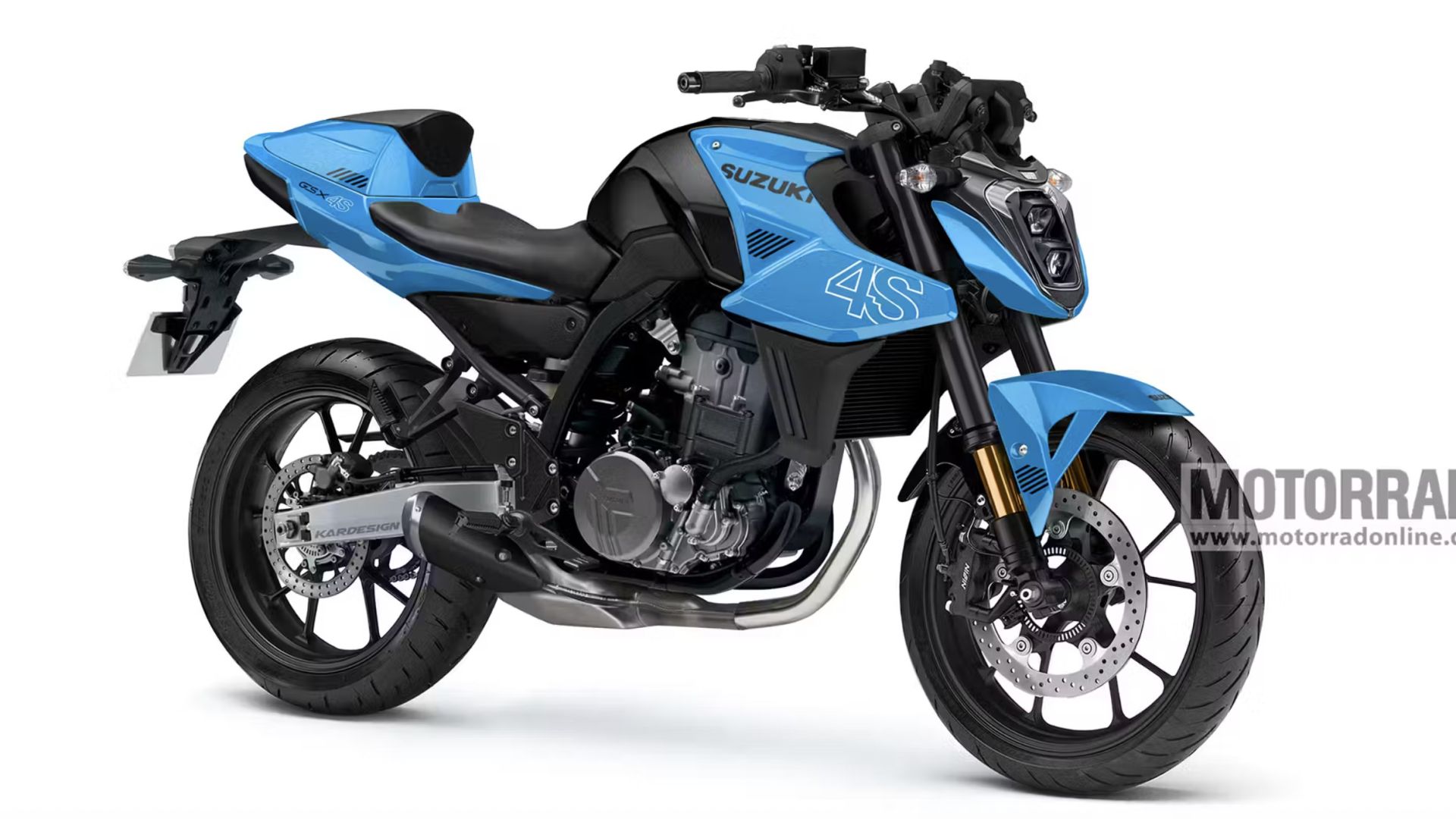 Suzuki GSX-4S: motore DR-Z4 per una nuova naked 400