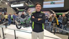 Video Kawasaki EICMA 2025: naked e adventure con Z1100, Z650, KLE500
