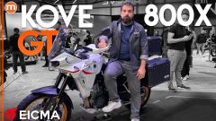 Kove 800X GT: la crossover a EICMA. Caratteristiche, potenza, peso, data d'arrivo. Video