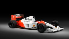 All’asta la McLaren MP4/6 con cui Senna vinse a Interlagos 1991